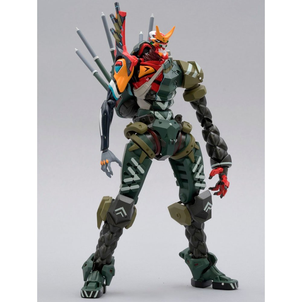 KAIYODO REVOLTECH EVANGELION EVOLUTION EV-021 EVANGELION UNIT 02A KAIYODO REVOLTECH EVANGELION EVOLUTION EV-021 EVANGELION UNIT 02A